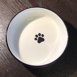 EUC Ceramic Pet Food Bowl
